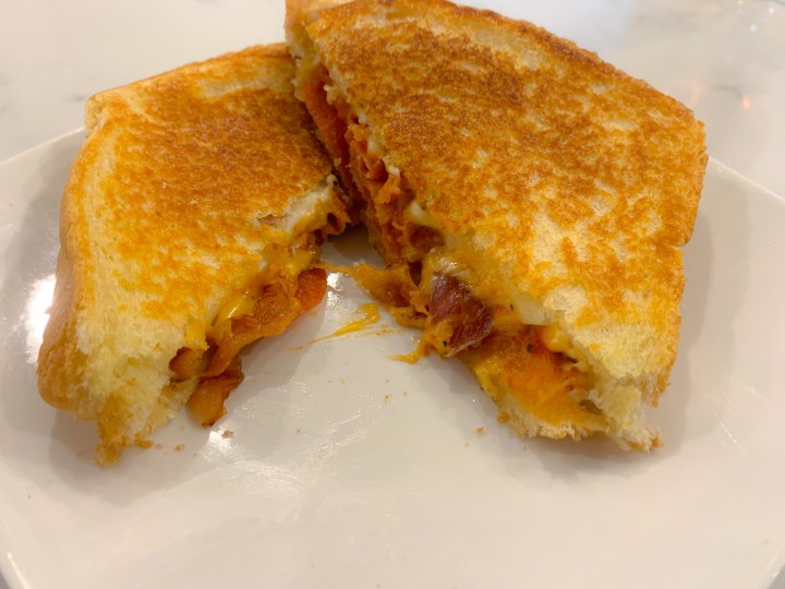 bacon cheese melt