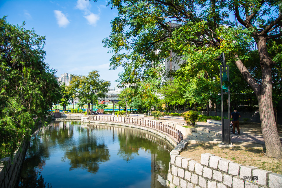 ｜高雄景點｜曹公圳生態公園，漫步河邊沿途欣賞鳳山縣城周邊景色