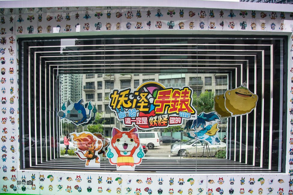 ｜親子旅遊｜全台唯一妖怪手錶亞洲最大戶外主題展，趕快來找宇宙最大吉胖喵