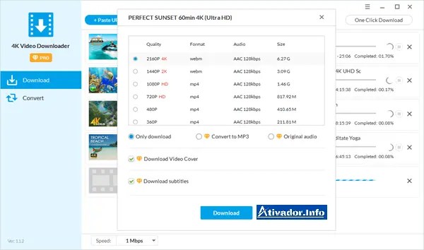 Ativar 4K Video Downloader 4.33.5 Crackeado para Windows Gratis