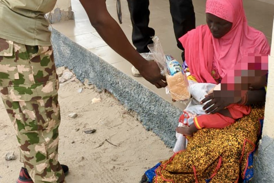 ISWAP Fighter’s Wife Surrenders in Borno With Two-Month-Old Baby