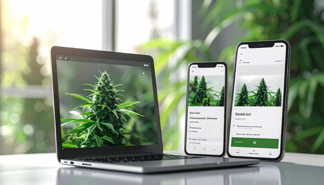 cannabis web design seo