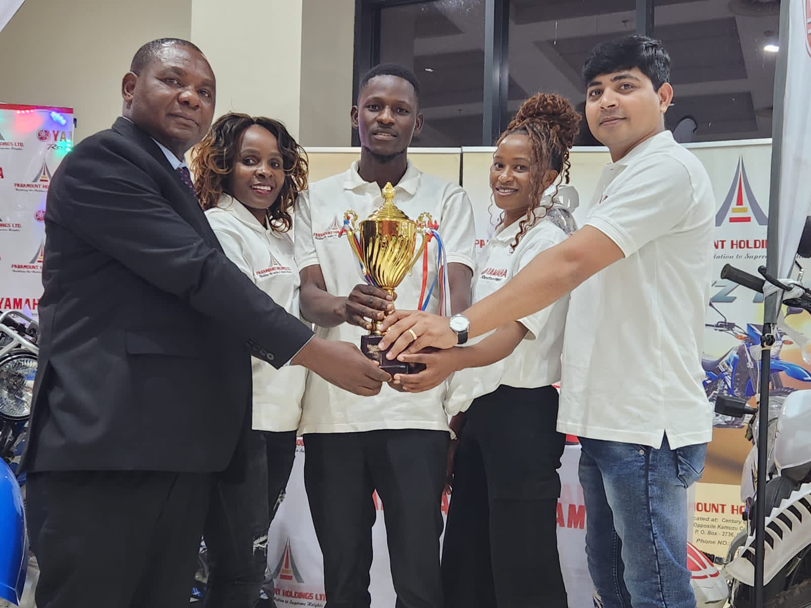 Paramount Holdings awarded as Malawi’s best Yamaha products Importer & Seller