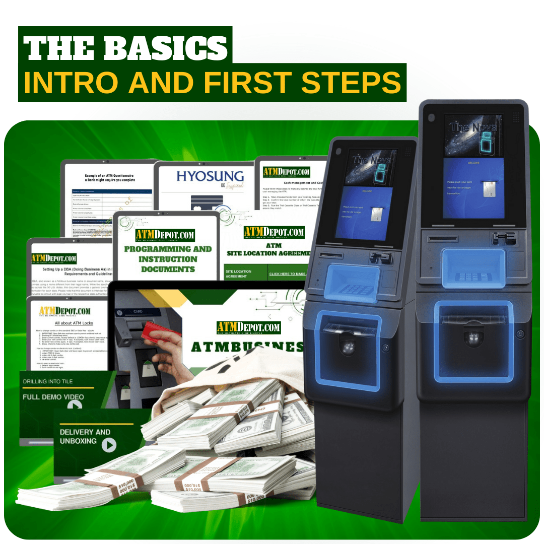 THE BASIC INTRO AND FIRST STEPS ATMDEPOT.COM