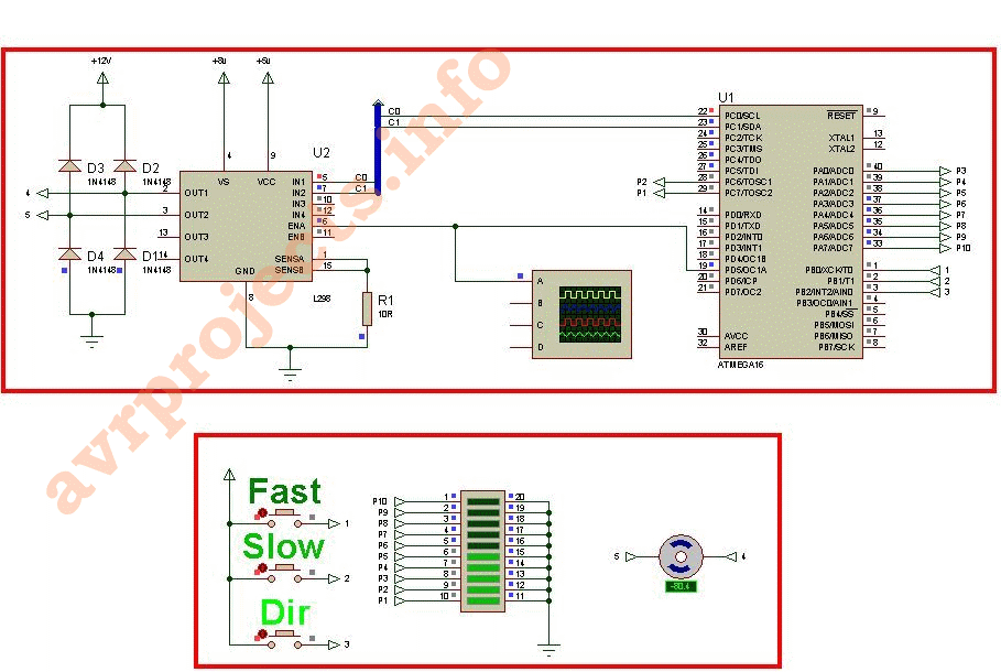 Pwm Based Dc Motor Speed Control Using Microcontroller Atmega32 Avr In this article we will explain how to get a PWM from the AVR Atmega32 and we shalll apply the output PWM to a small DC motor to vary its speed.
