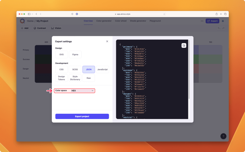 Export Project Documentation Atmos - Ocean Background Collection - High Resolution Quality