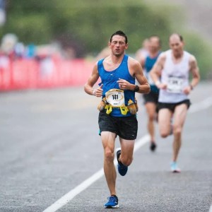 Visual representation of how hard running can be, even when you've trained consistently.