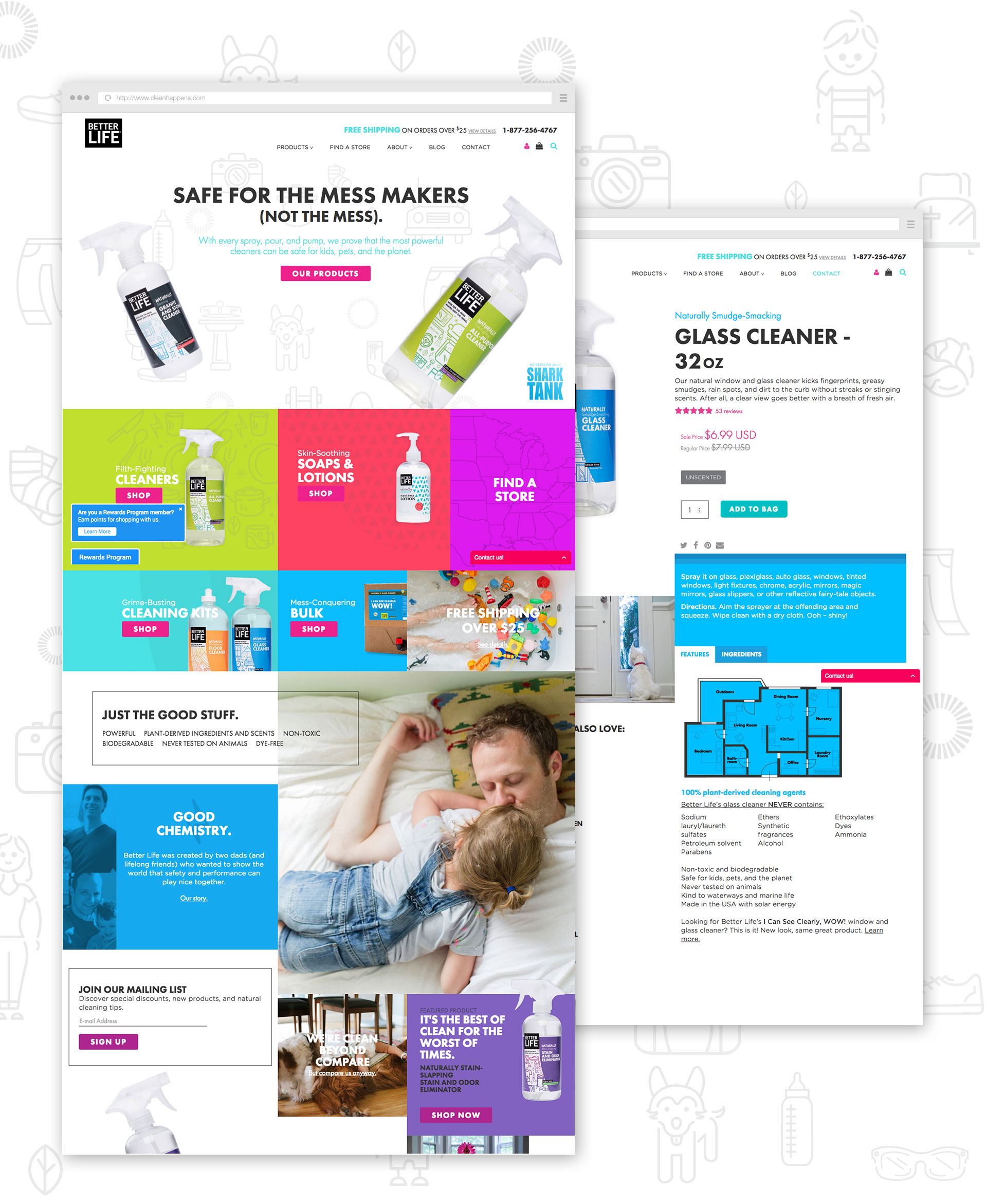 If there are full width elements and the designer provides a mockup at 1440px width, and then the client wonders why the site doesn't look like . Betterlife Website Mockup Atomicdust