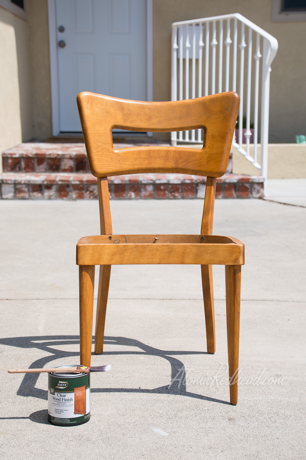 Once Resto-A-Finish has been applied, you may apply a top coat.