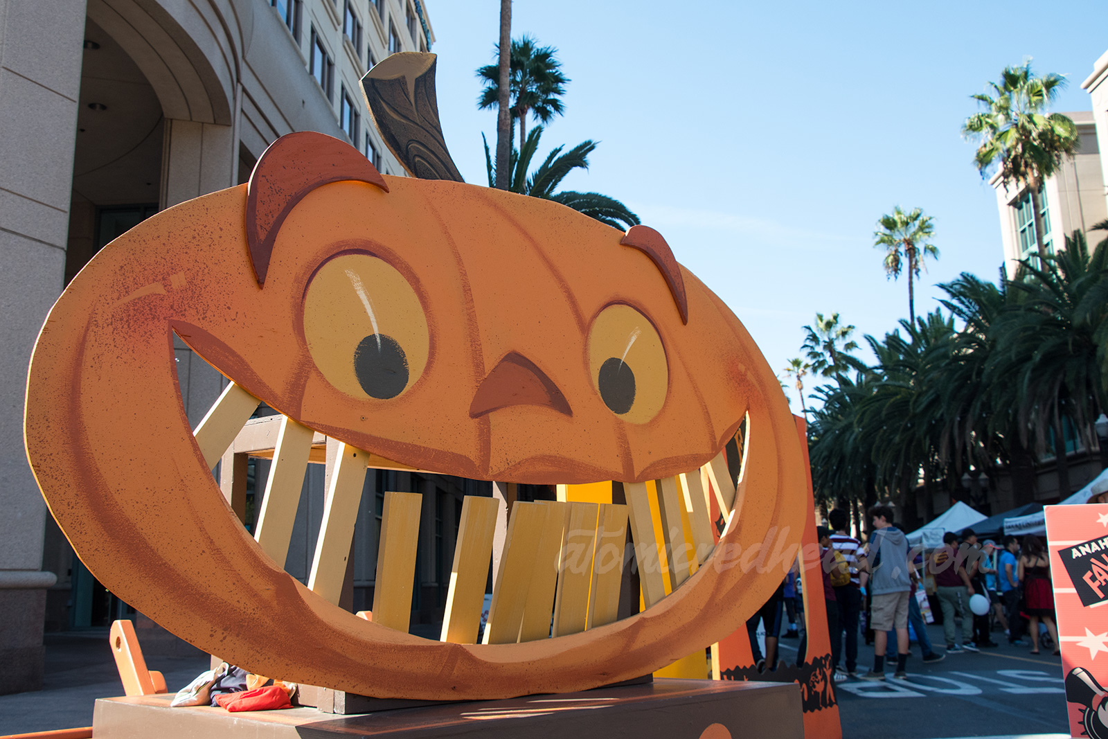 The Anaheim Halloween Parade Atomic Redhead