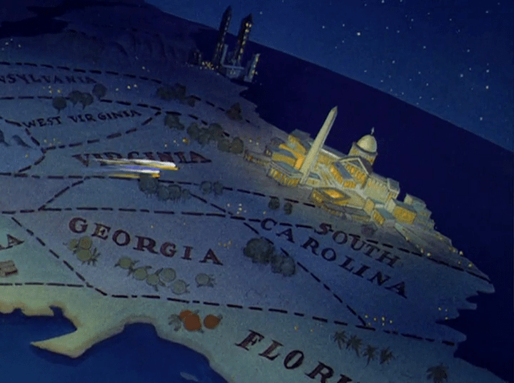 Donald's blur races toward Washington DC.