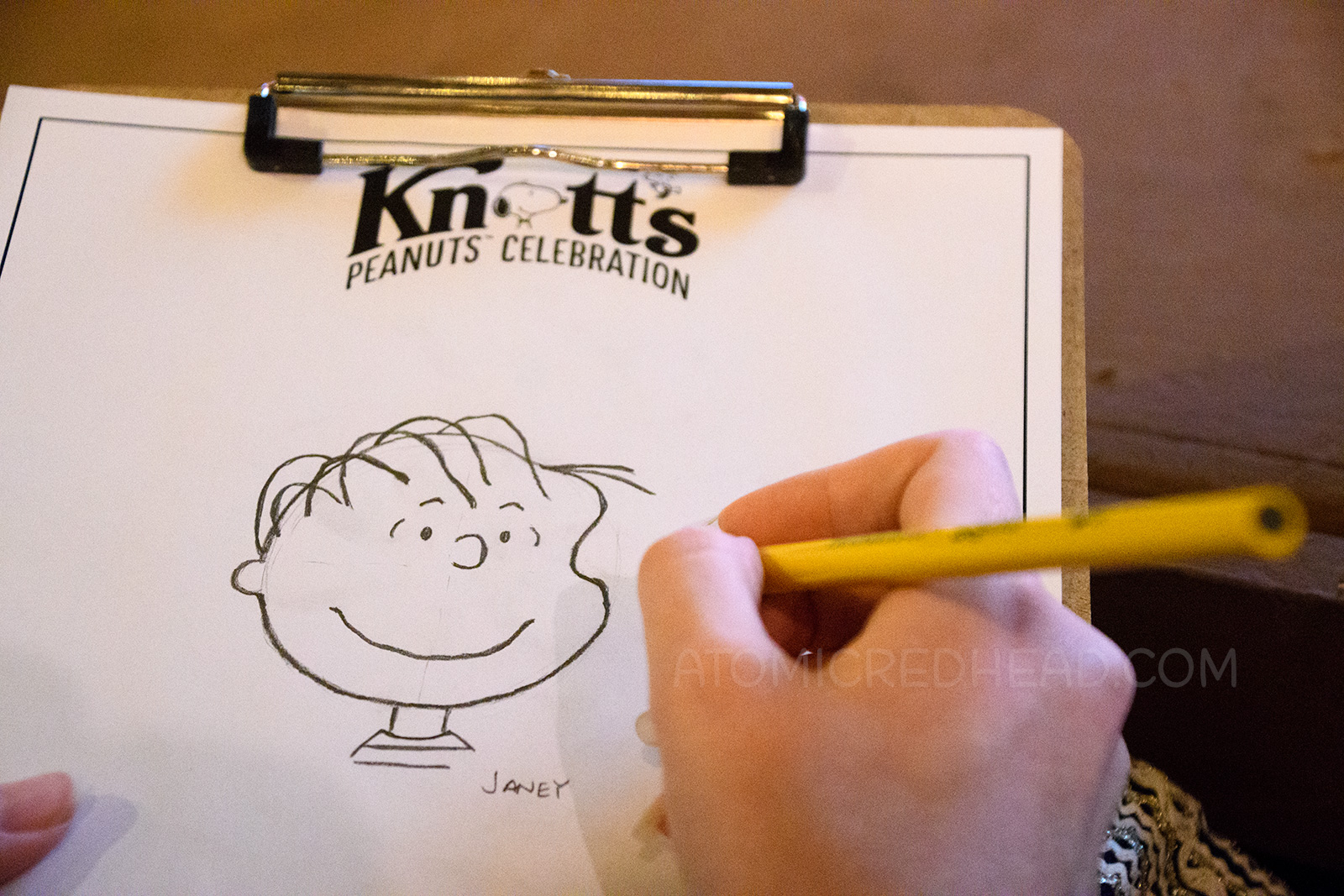 My drawing of Linus.