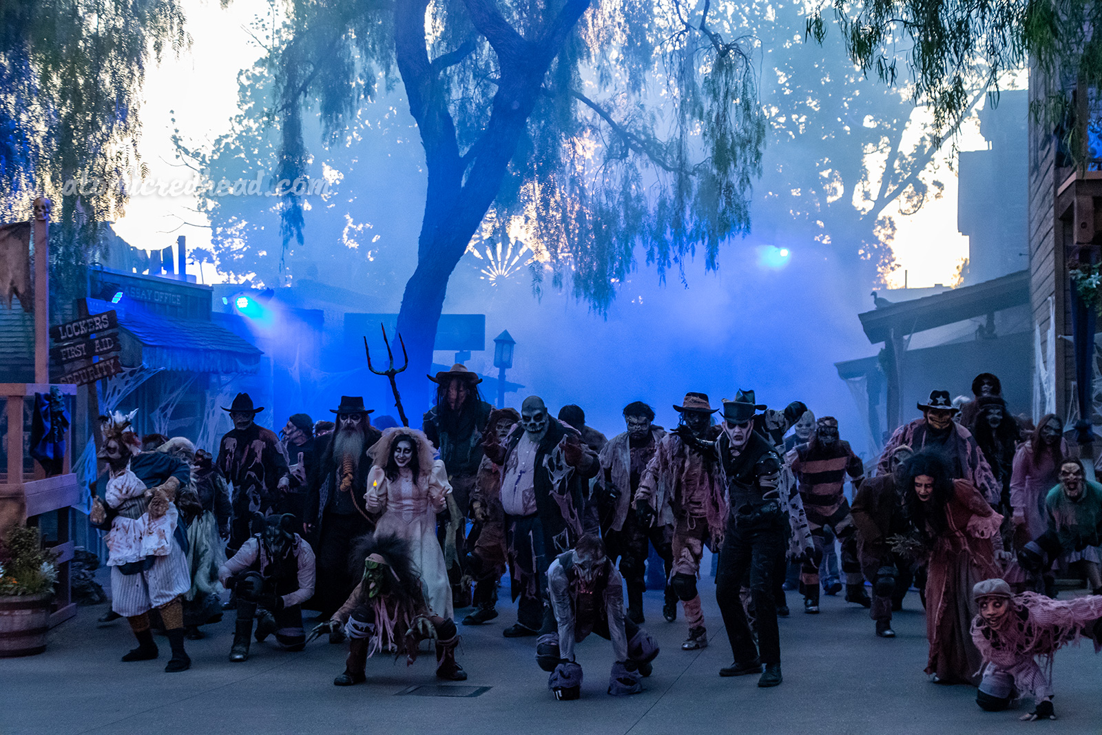 The citizens of Calico, who have been turned into hideous creatures