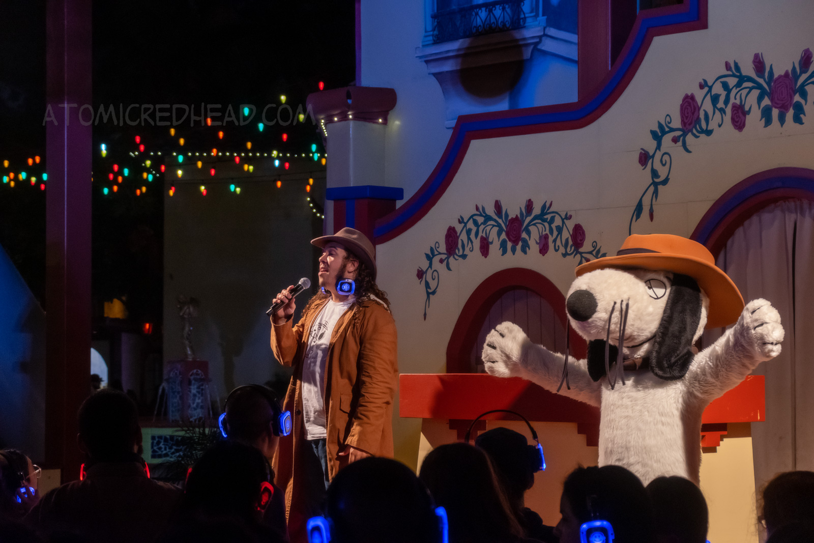 Spike up on stage with the resident DJ.