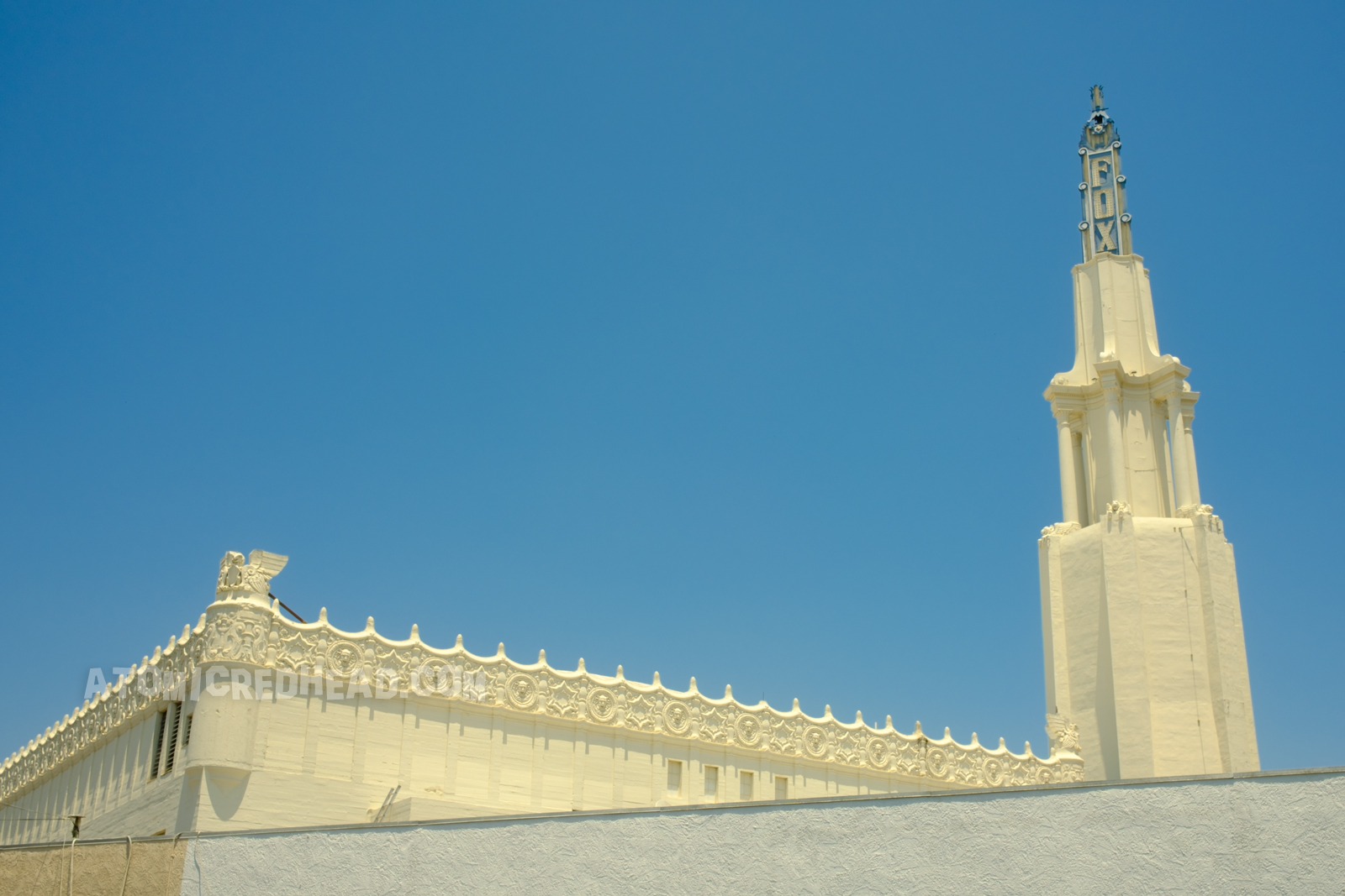 The Fox Theater tower today.