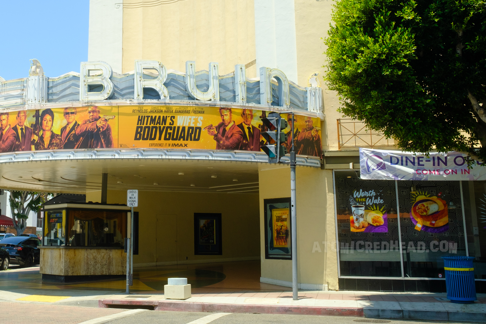 The same shot today.