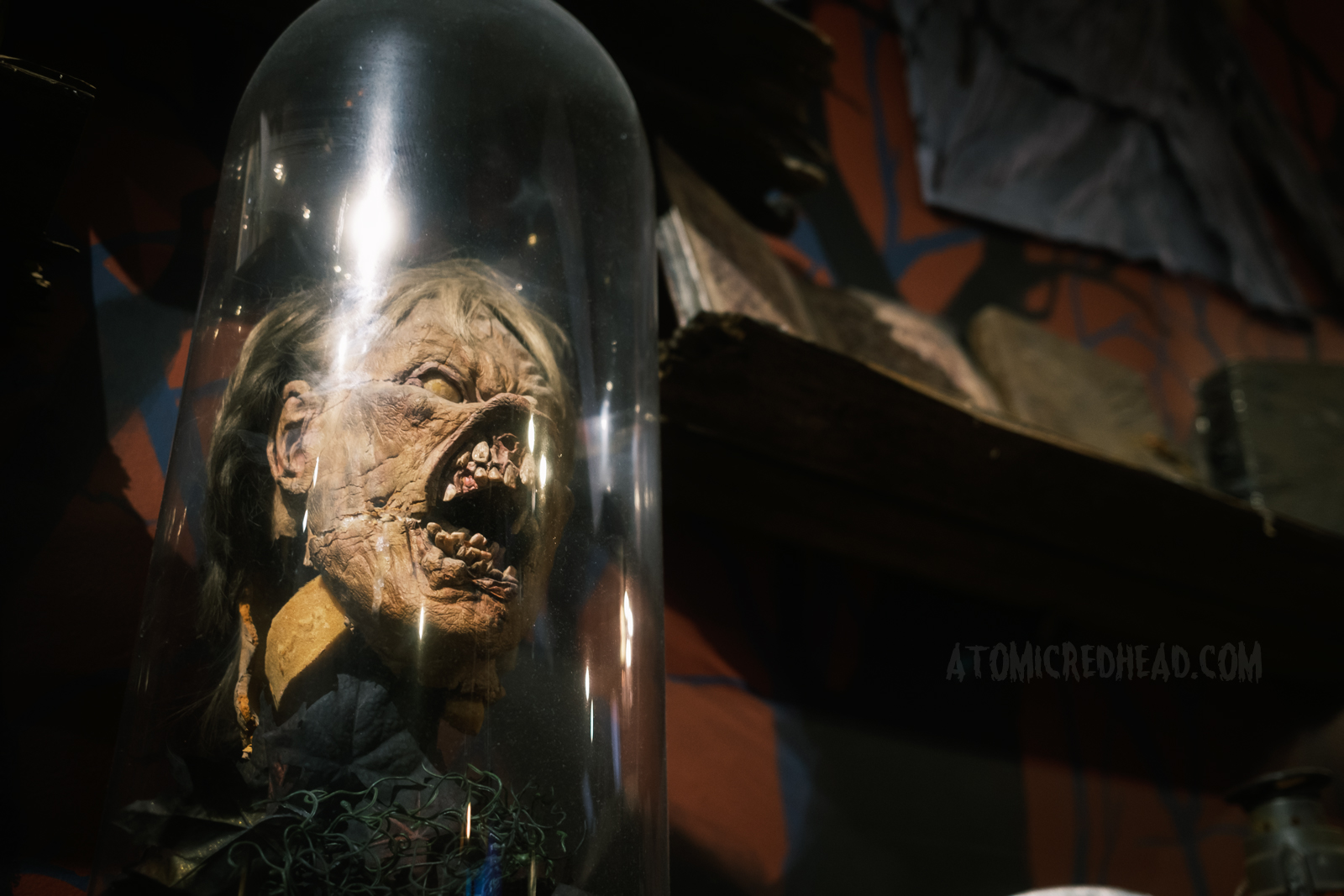 Scott's Deadite mask as used in the first film.