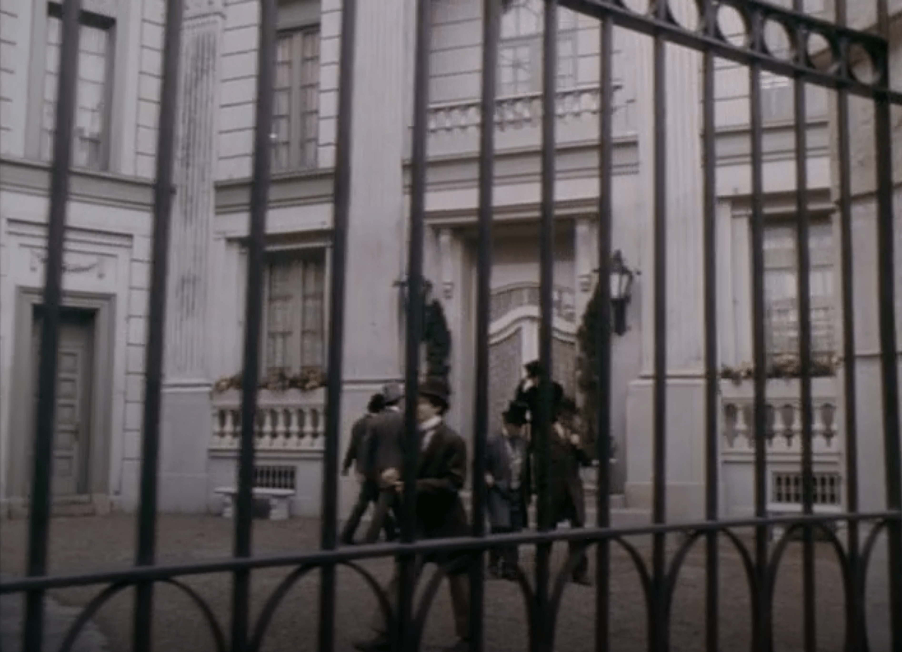 The "Embassy Courtyard" as it appeared in Brisco.