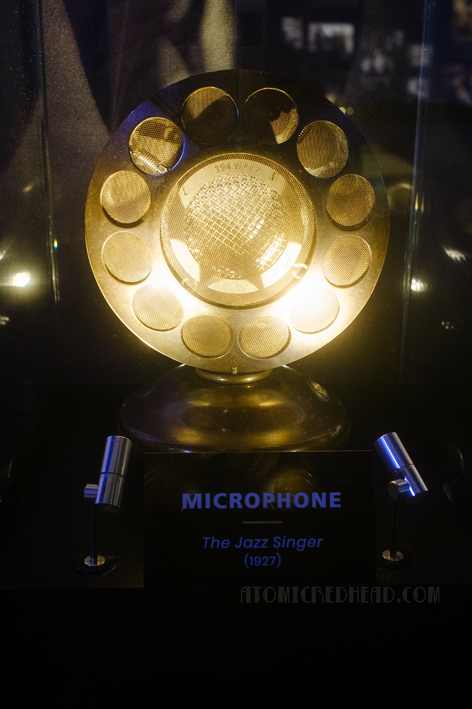 Microphone used in The Jazz Singer.
