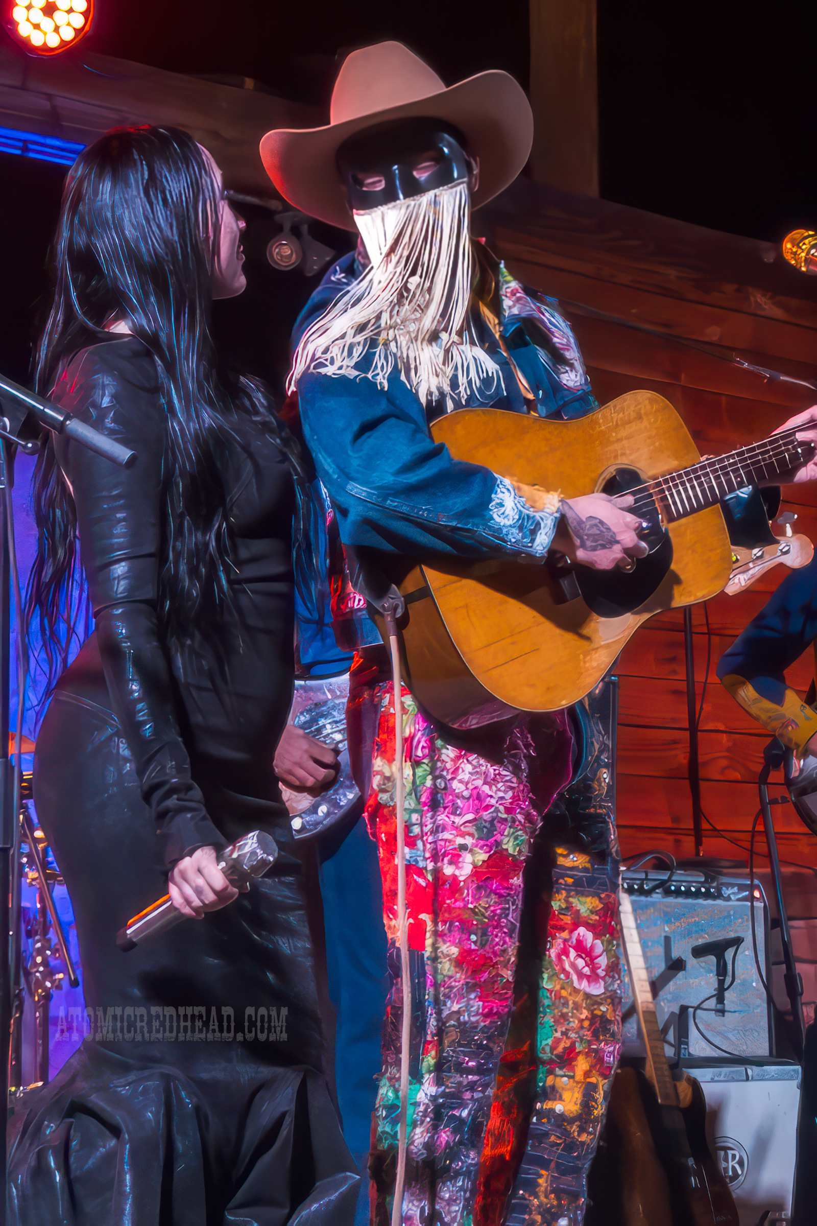 Orville performs with Noah Cyrus.