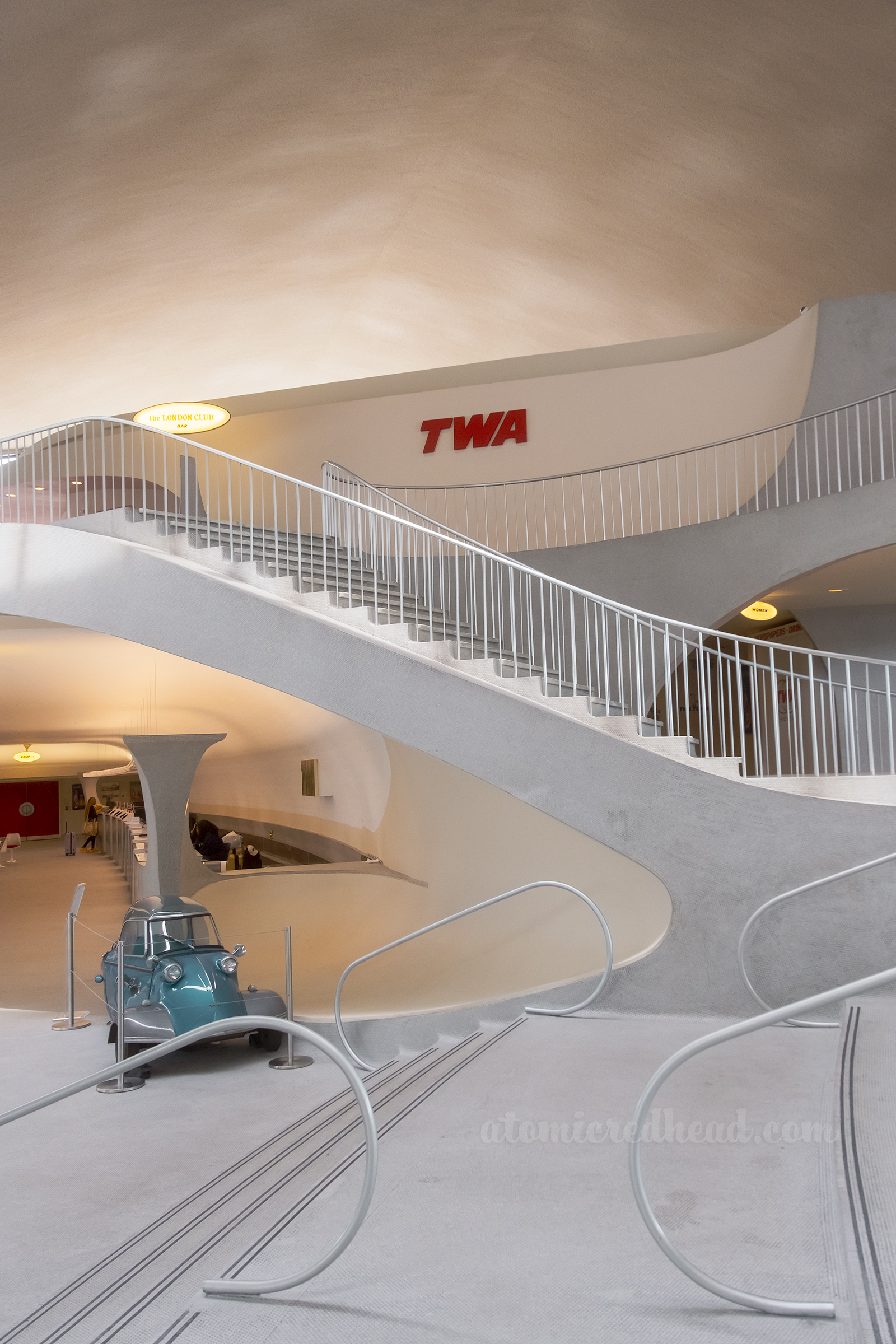 Stairs leading to the upper floor.
