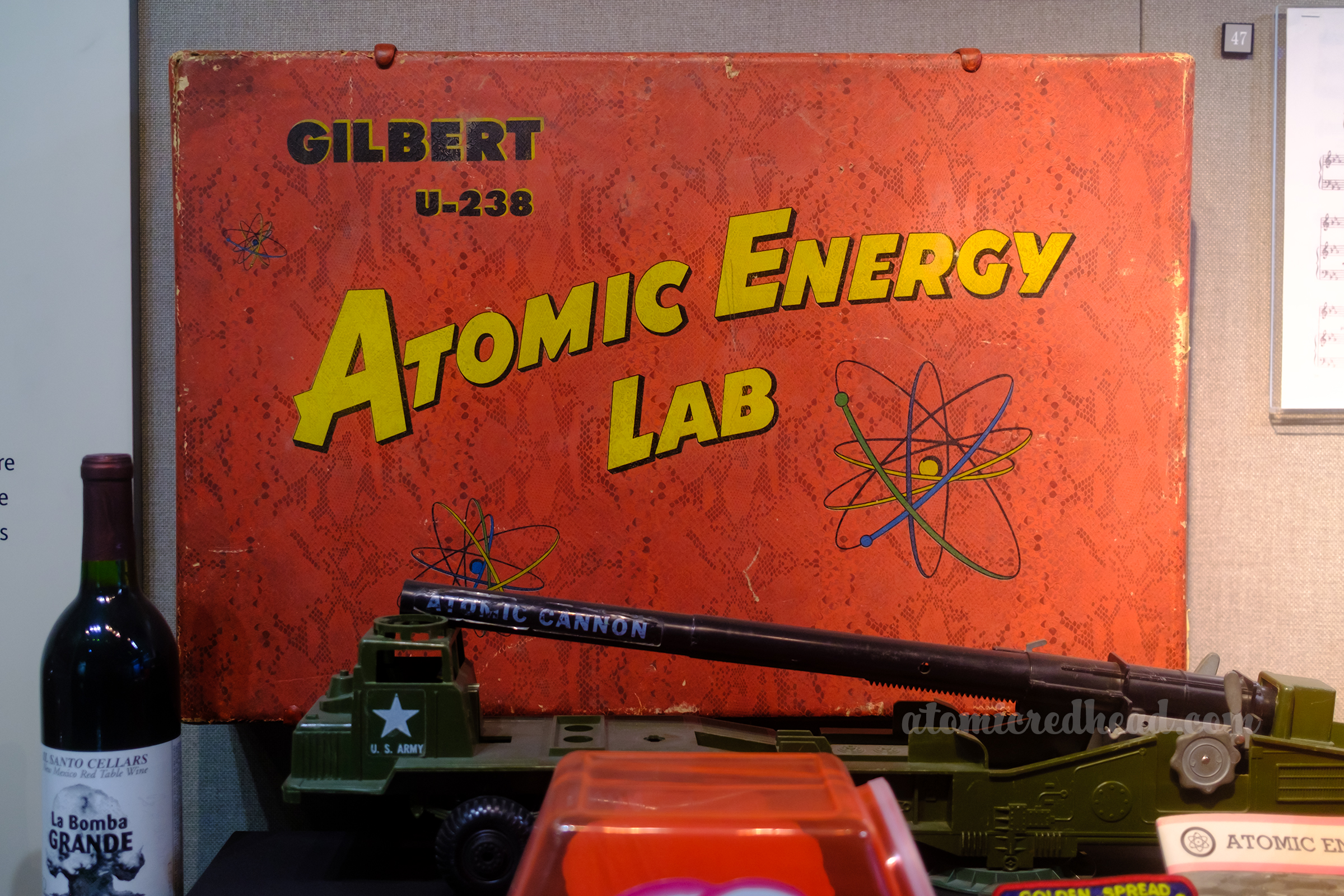 Toy Atomic Energy Lab kit from the 50s.