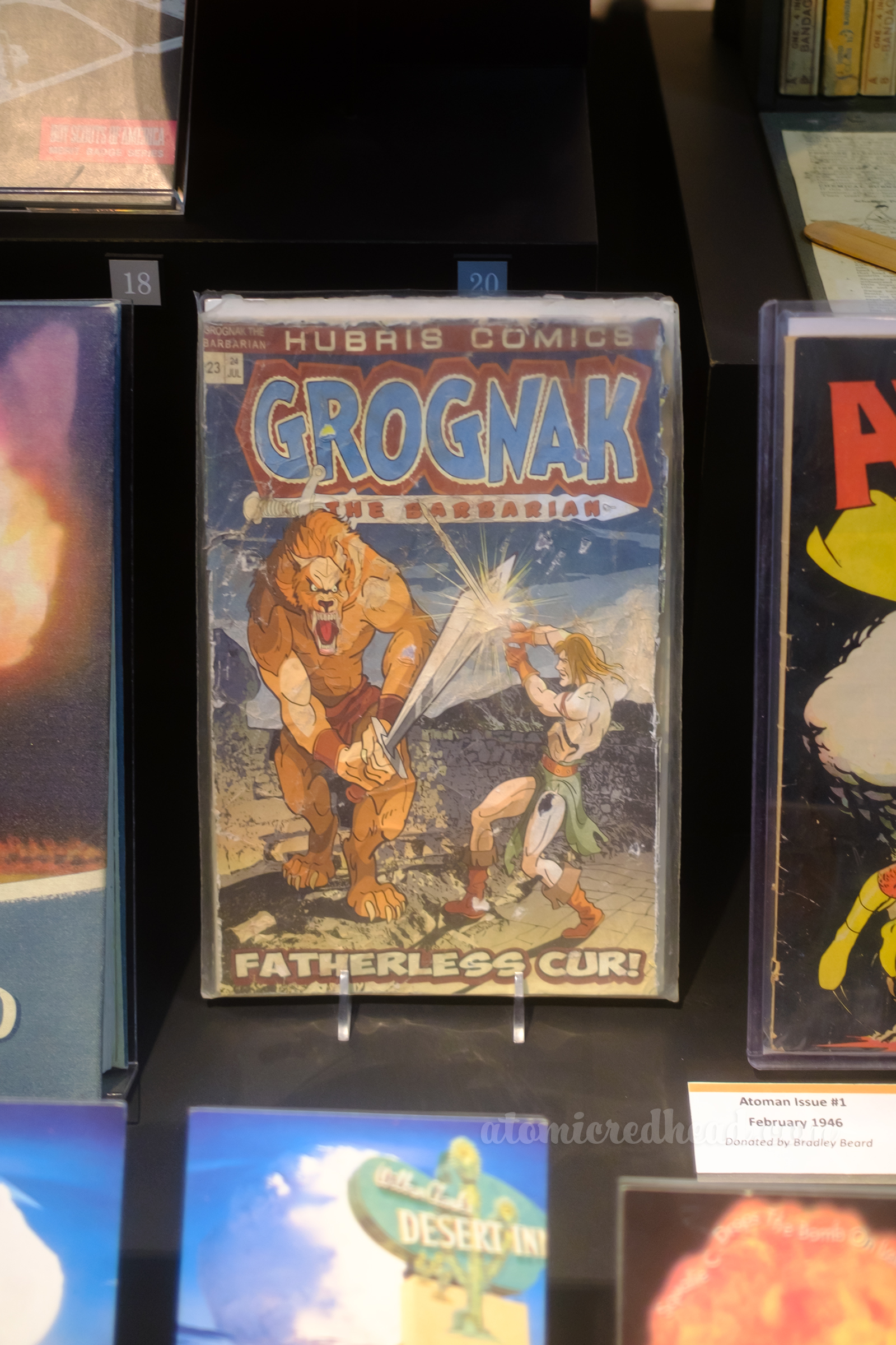 Grognak comic book from Fallout.