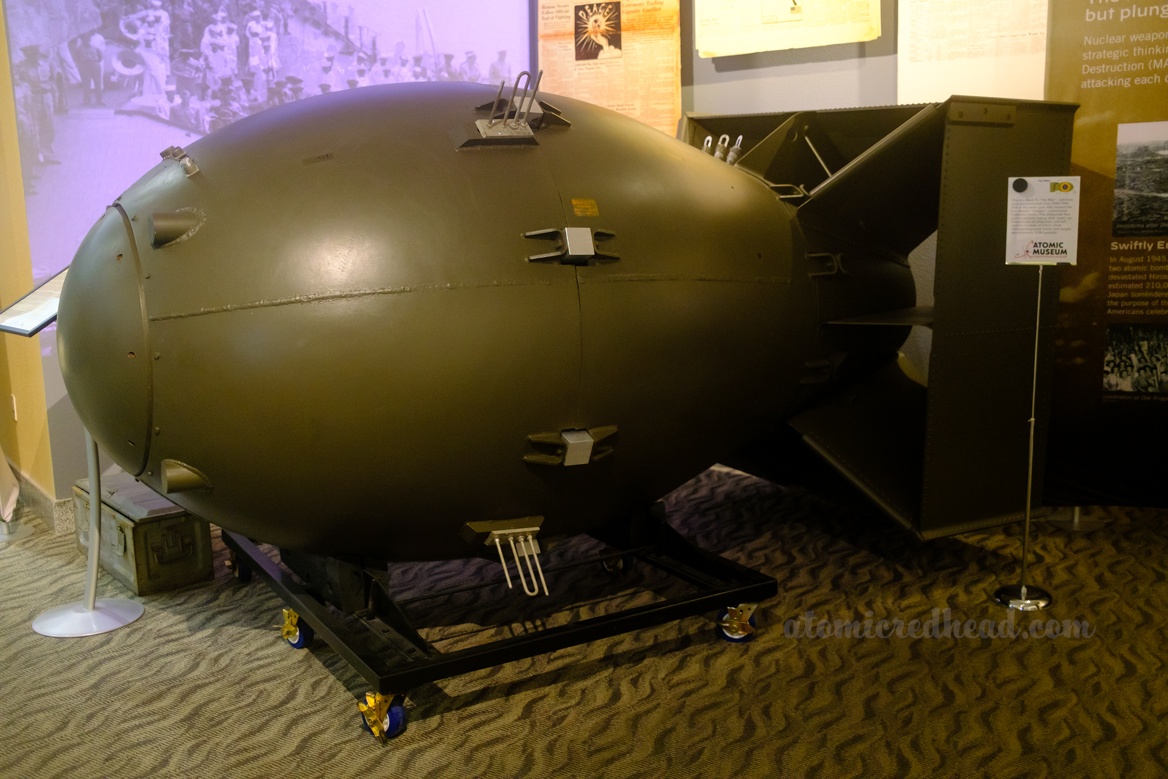 Ballistics case, same as "Fat Man"