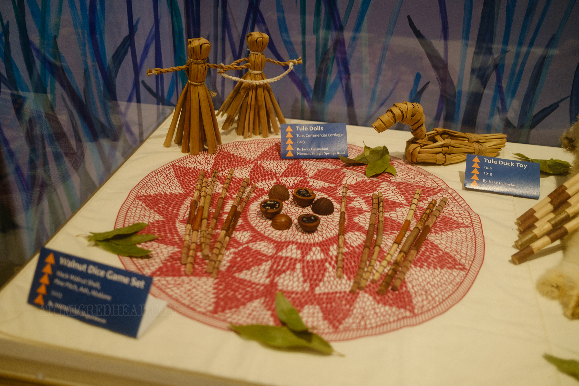 Toys from the Miwok people.