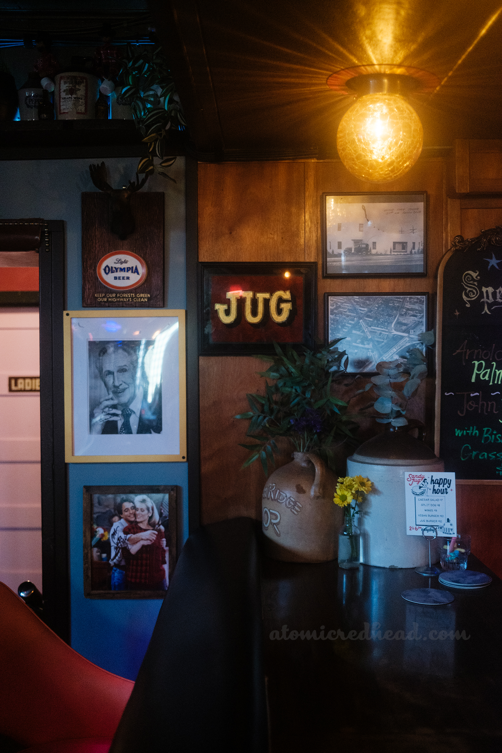 Interior of the Sandy Jug.