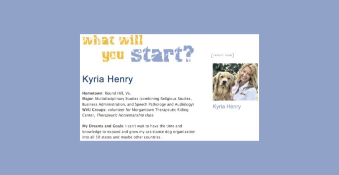 WVU What Will You Start?