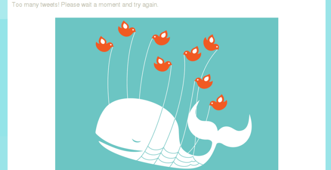 Twitter Fail Whale