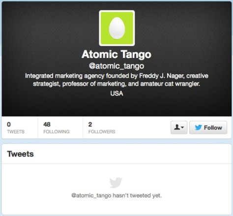Another fake Atomic Tango profile