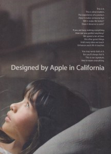 Apple Designed in California Ad