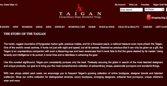 Taigan screengrab