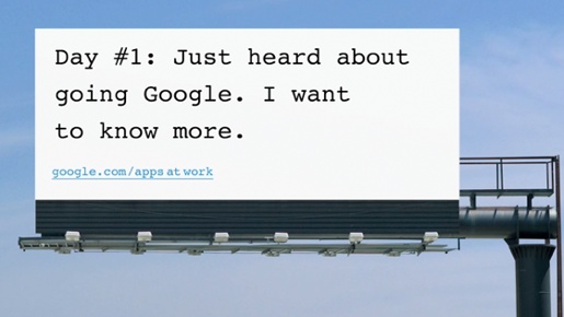 Google Billboard Ad