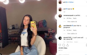 Arii of Instagram