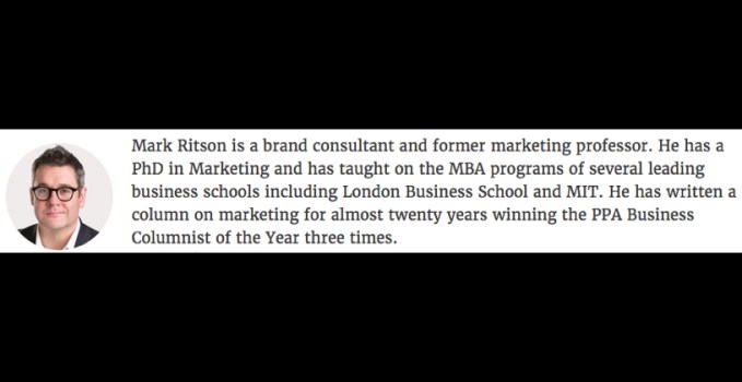 Mark Ritson in MarketingWeek