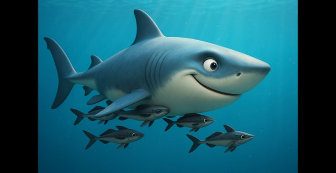 Shark + Remora