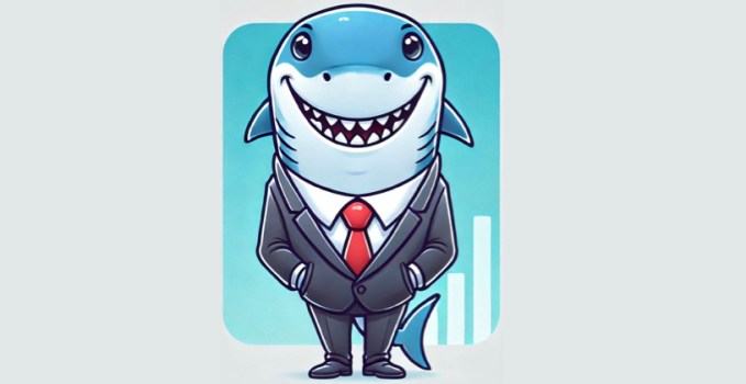 Pleased Lawyer Shark