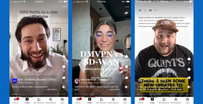 LinkedIn Short Videos