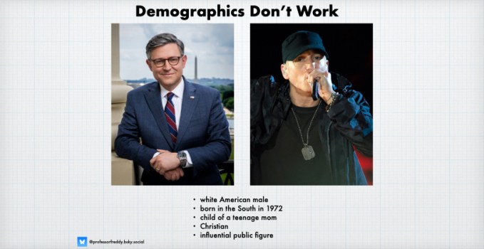 Demographics Don't Work