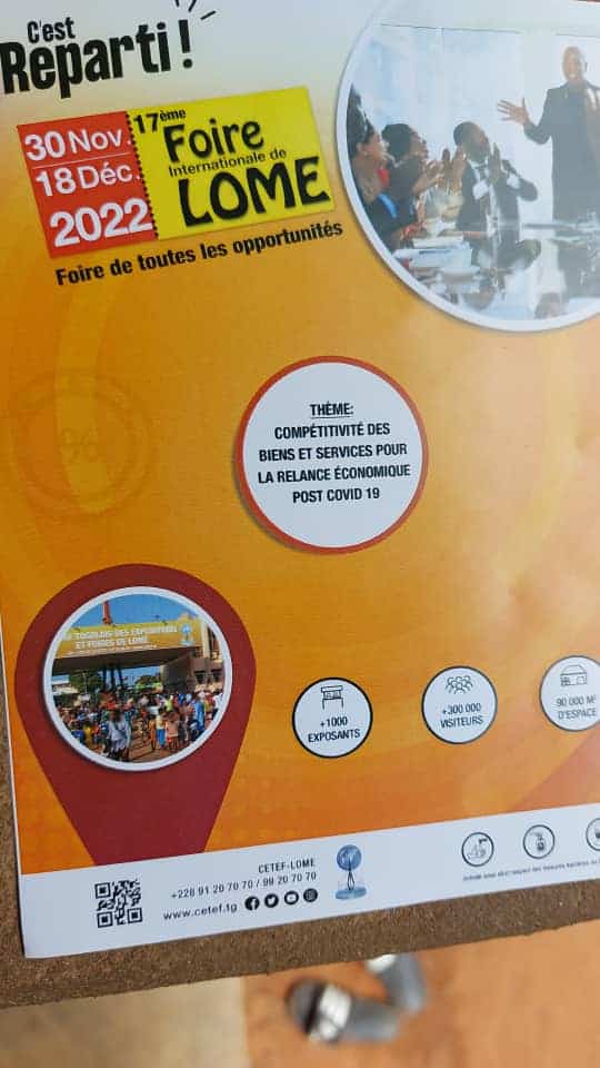 La campagne de promotion de la 17e foire internationale de Lomé lancée ...