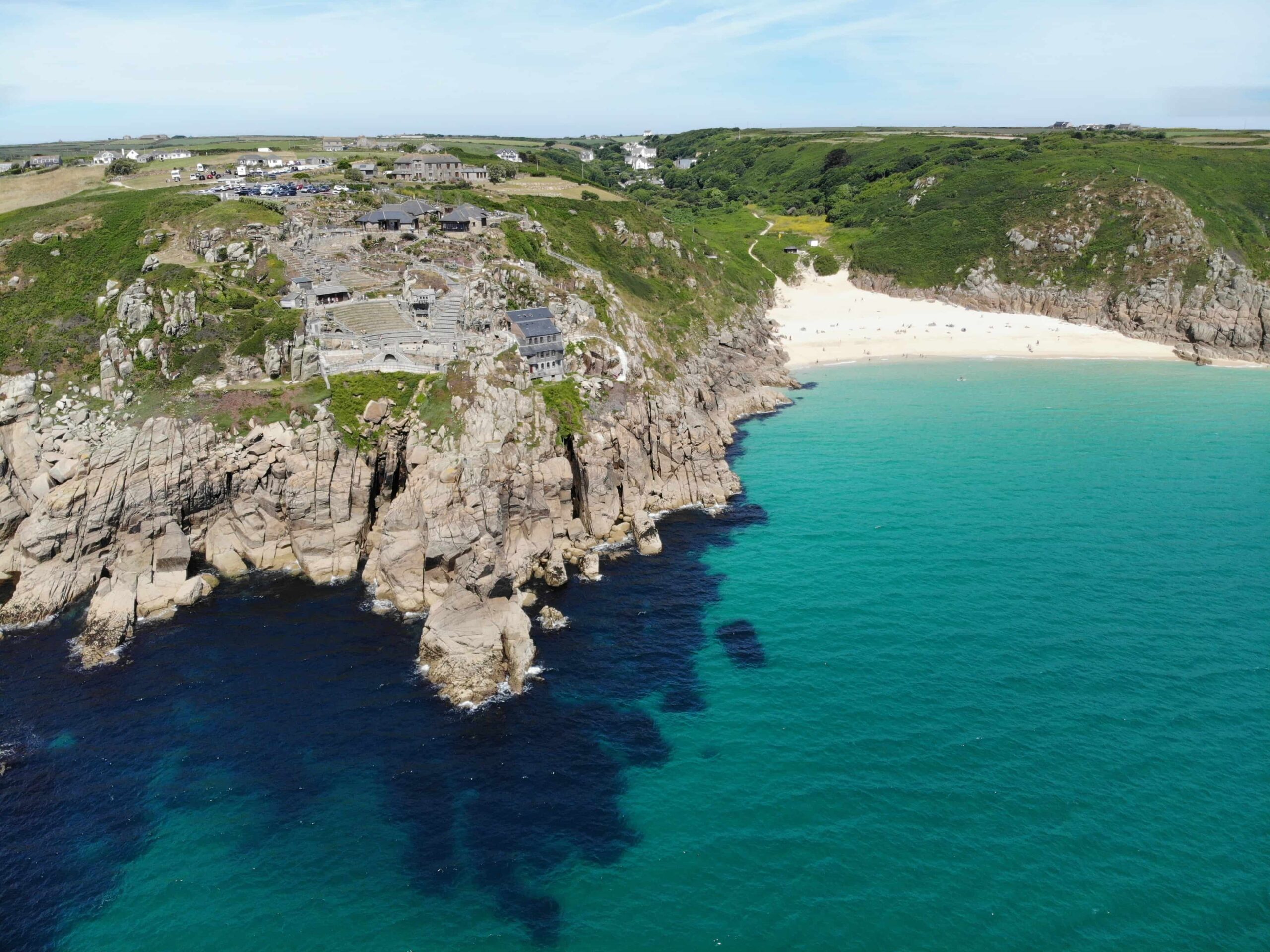 Cornwall England Cliffs