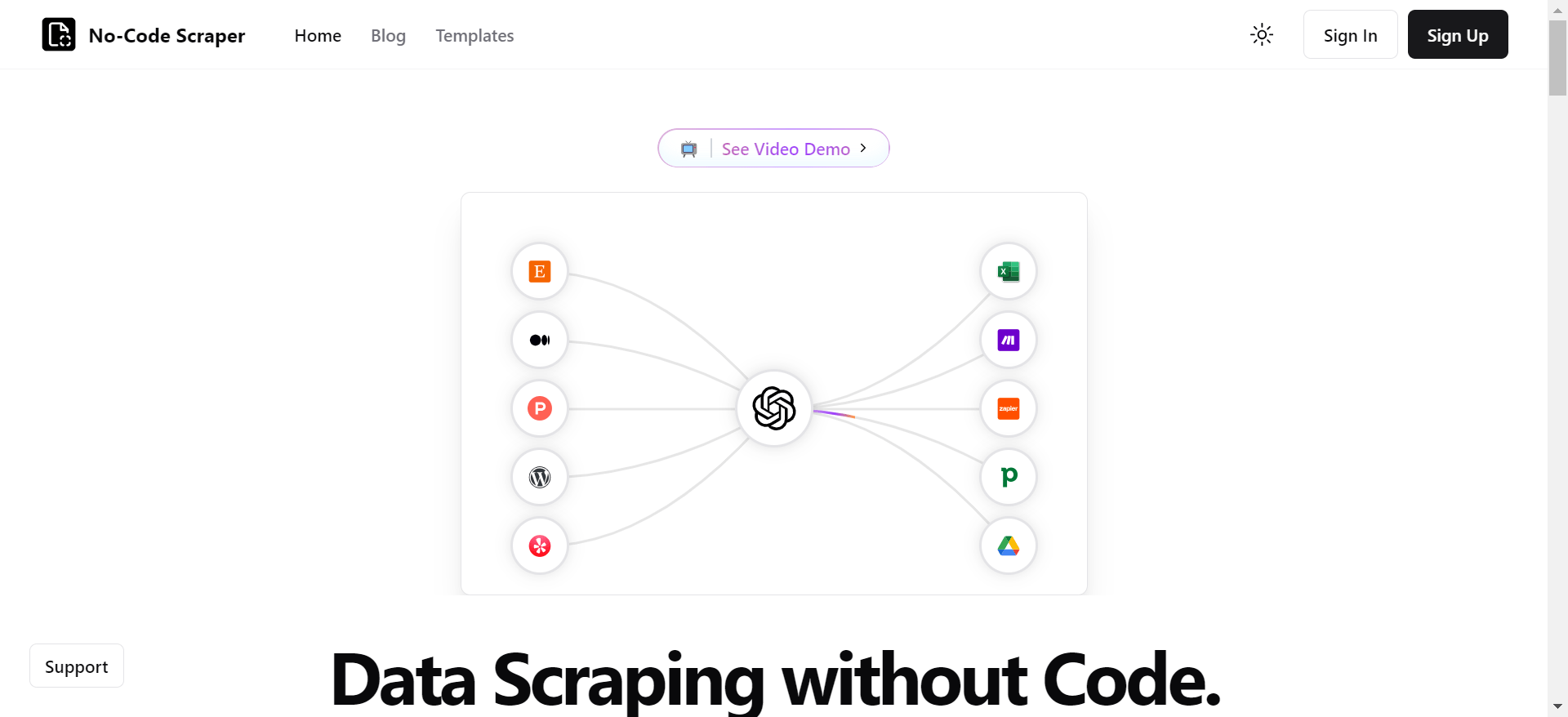 No-Code Scraper