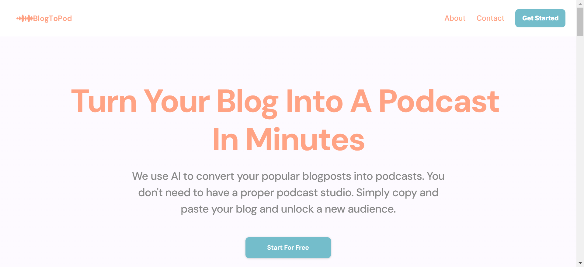 BlogToPod