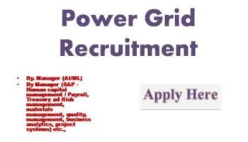 Power Grid Recruitment 2022 Powergrid is one of the largest transmission utilities in the world and a maharana enterprise if
