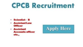CPCB Recruitment 2023 Central Pollution control board (CPCB) is a statutory organization under the Ministry, Govt Jobs