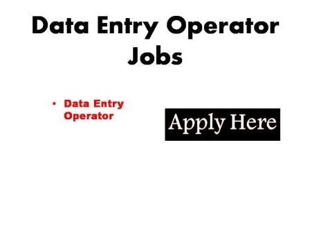 Data Entry Operator Jobs 2023 Applications are invited from eligible candidates for appointment as Data Entry Operator
