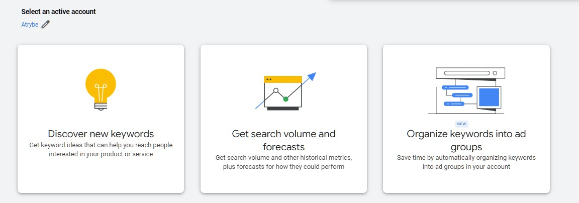 Google Ads Keyword Planner